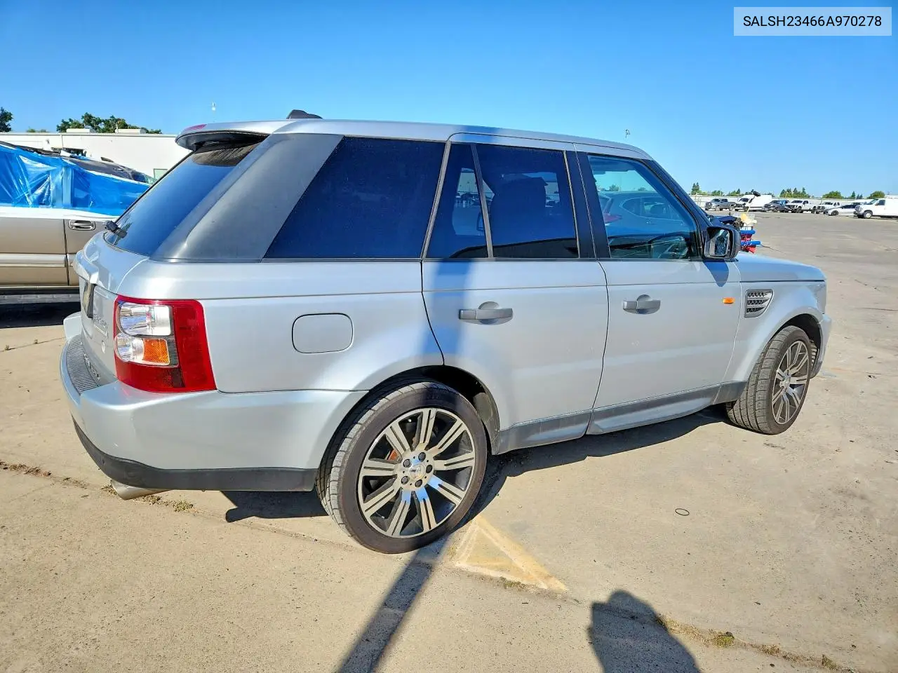 2006 Land Rover Range Rover Sport Supercharged VIN: SALSH23466A970278 Lot: 56242006