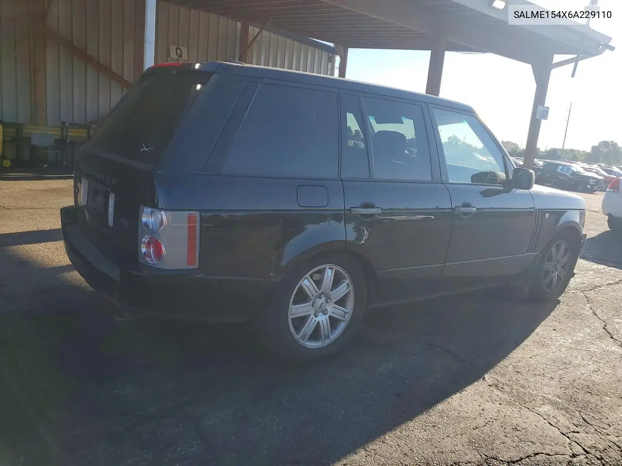 2006 Land Rover Range Rover Hse VIN: SALME154X6A229110 Lot: 57345866