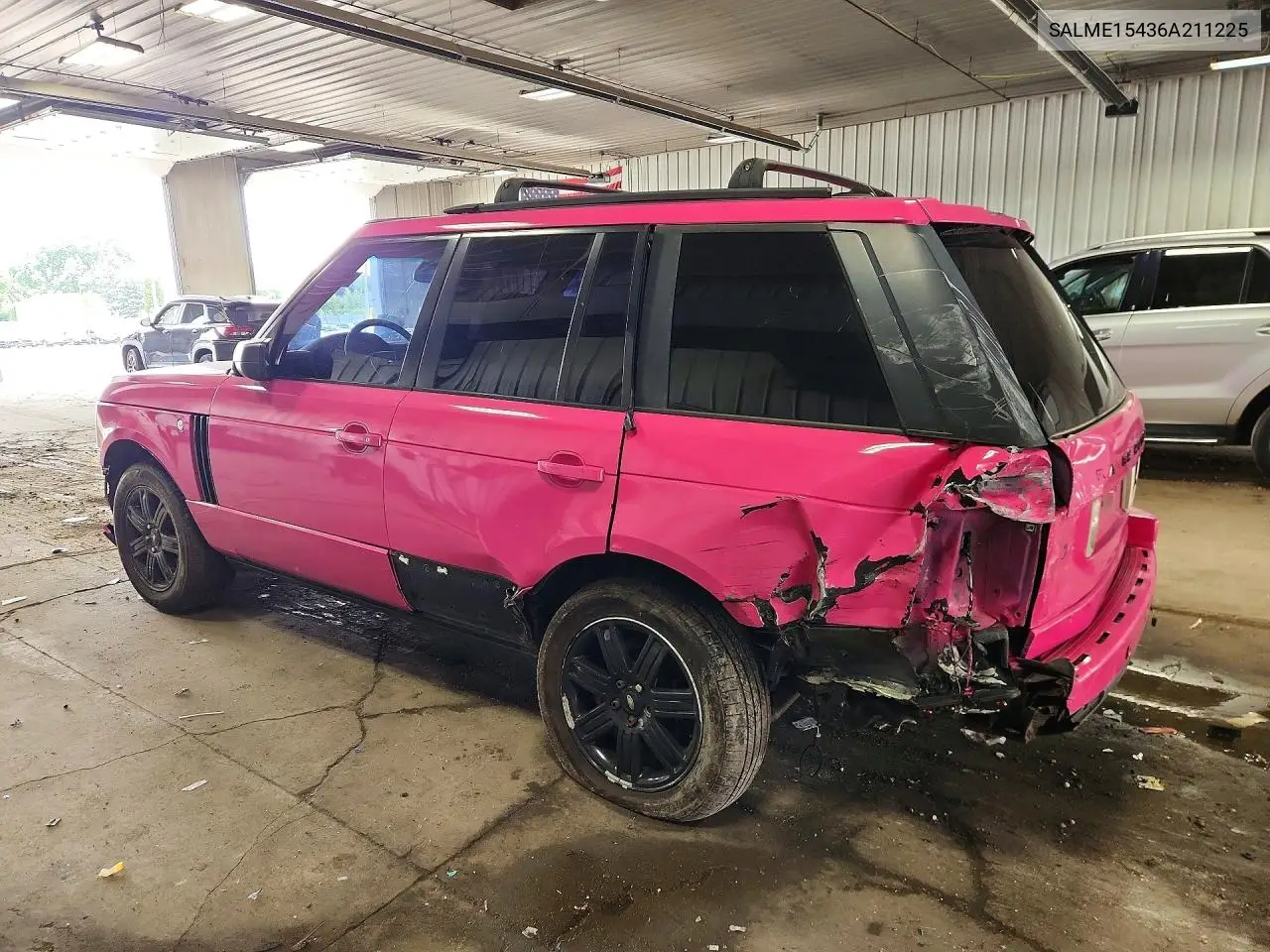 2006 Land Rover Range Rover Hse VIN: SALME15436A211225 Lot: 58008506
