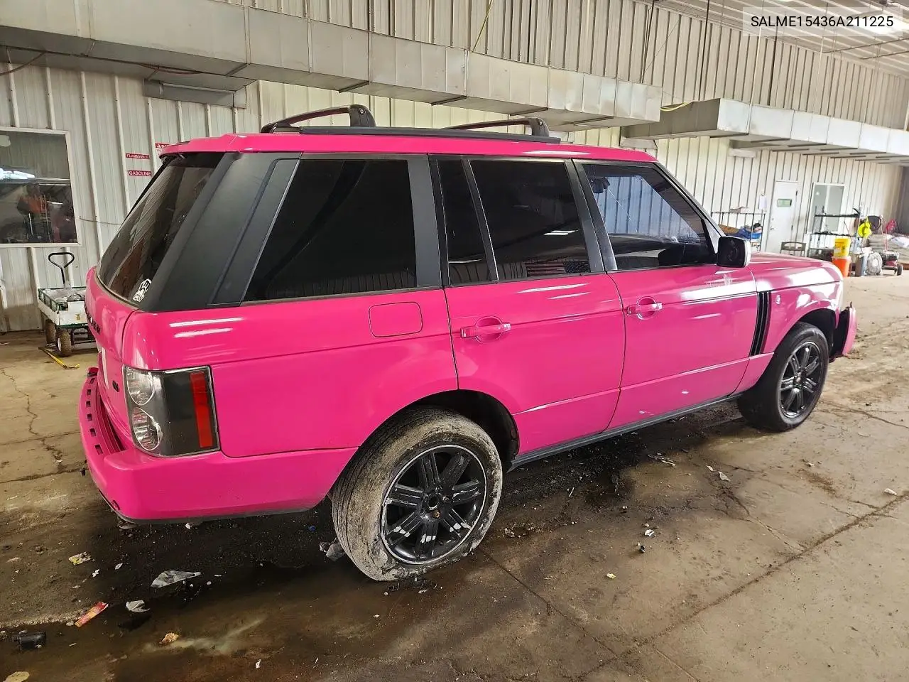 2006 Land Rover Range Rover Hse VIN: SALME15436A211225 Lot: 58008506