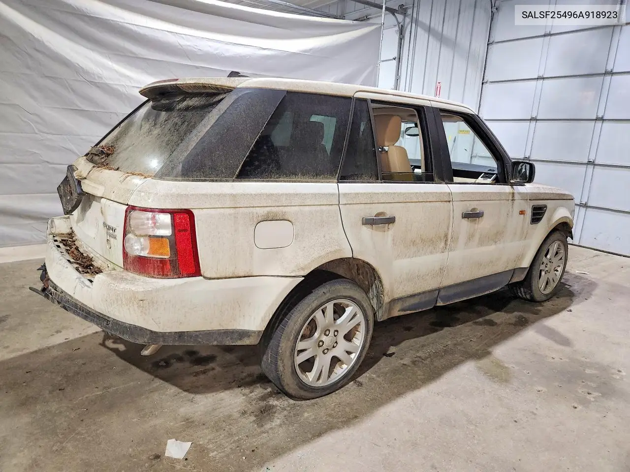 2006 Land Rover Range Rover Sport Hse VIN: SALSF25496A918923 Lot: 59107416