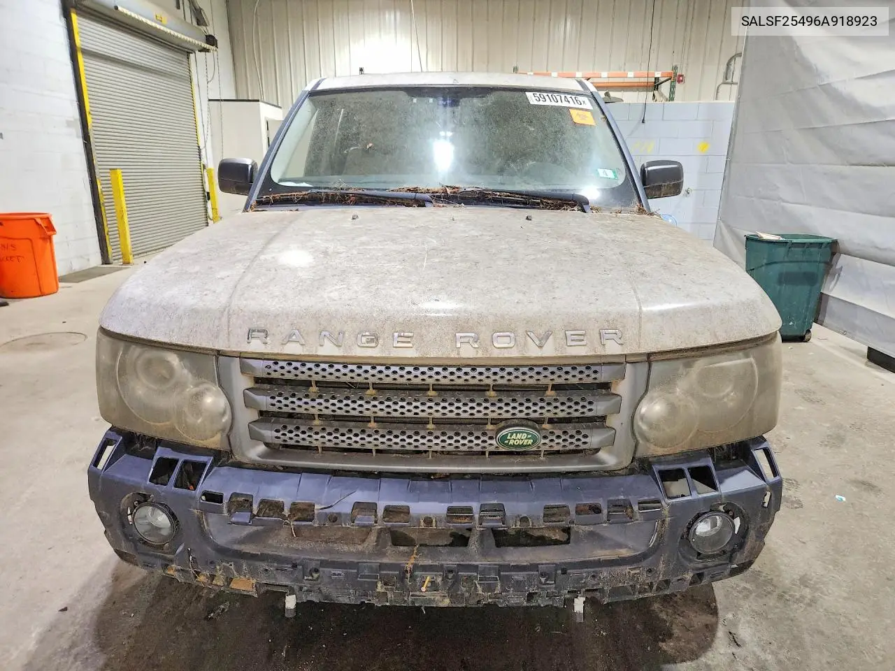 2006 Land Rover Range Rover Sport Hse VIN: SALSF25496A918923 Lot: 59107416