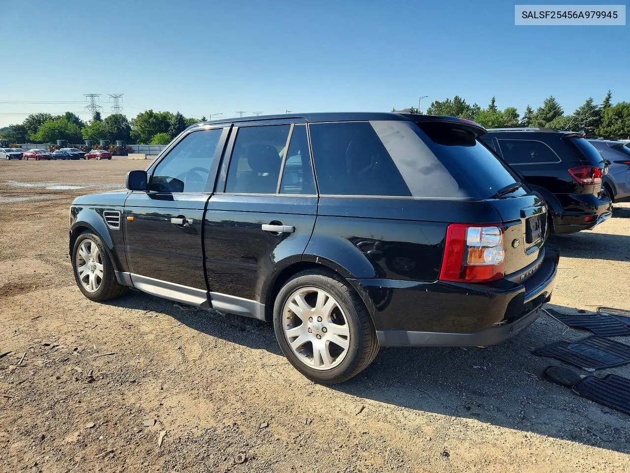 2006 Land Rover Range Rover Sport Hse VIN: SALSF25456A979945 Lot: 59844966