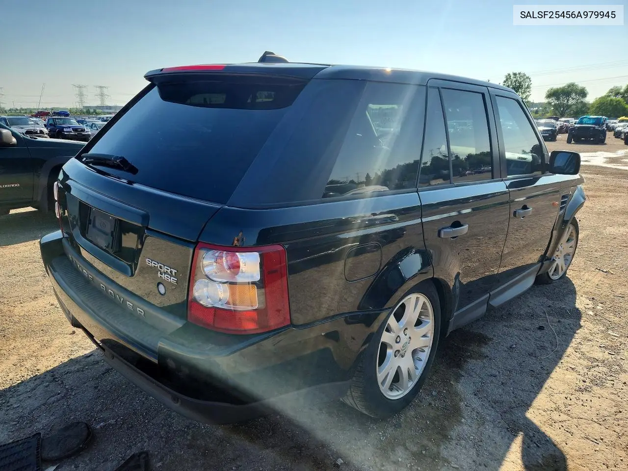 2006 Land Rover Range Rover Sport Hse VIN: SALSF25456A979945 Lot: 59844966