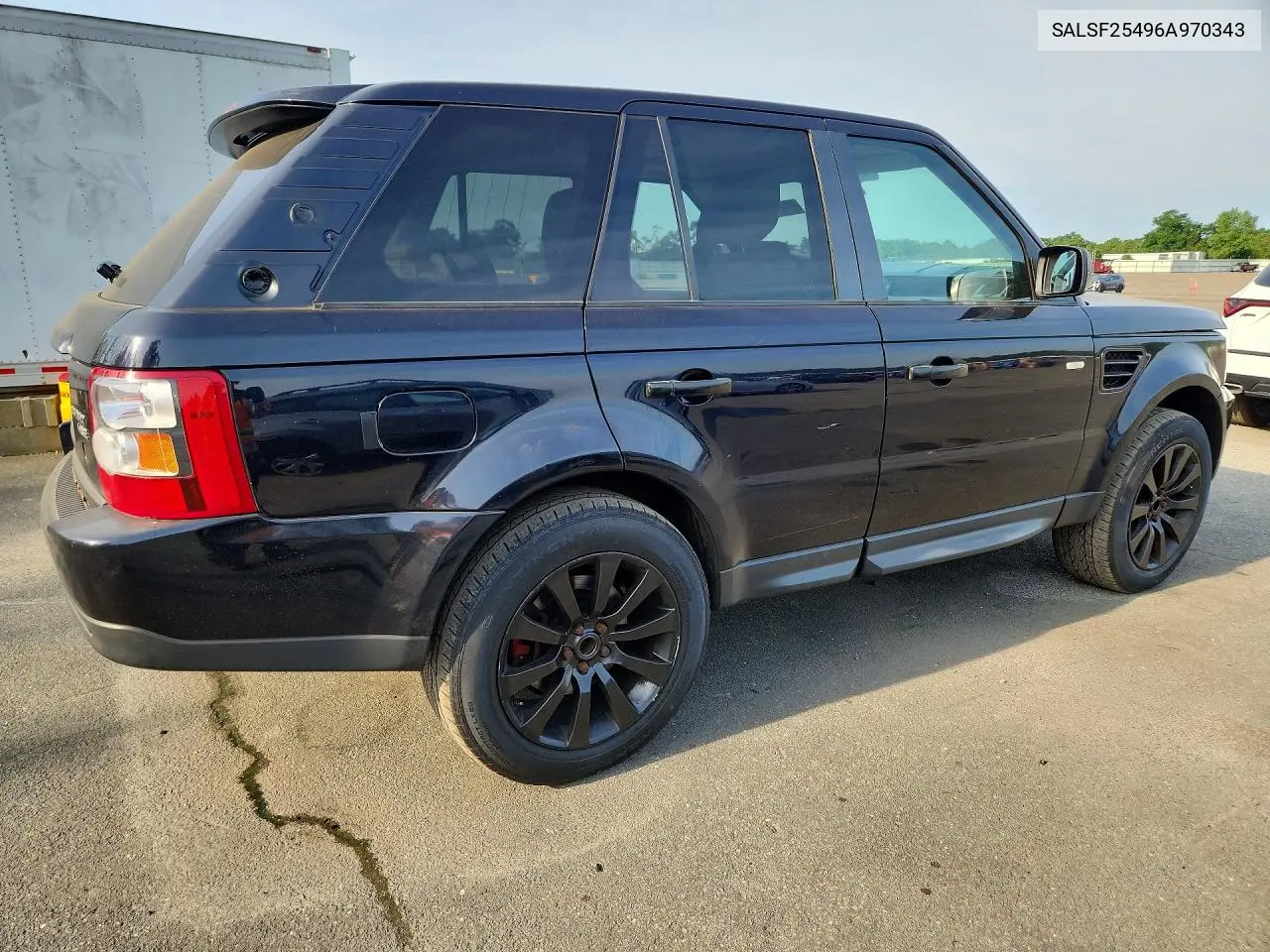 2006 Land Rover Range Rover Sport Hse VIN: SALSF25496A970343 Lot: 61076796