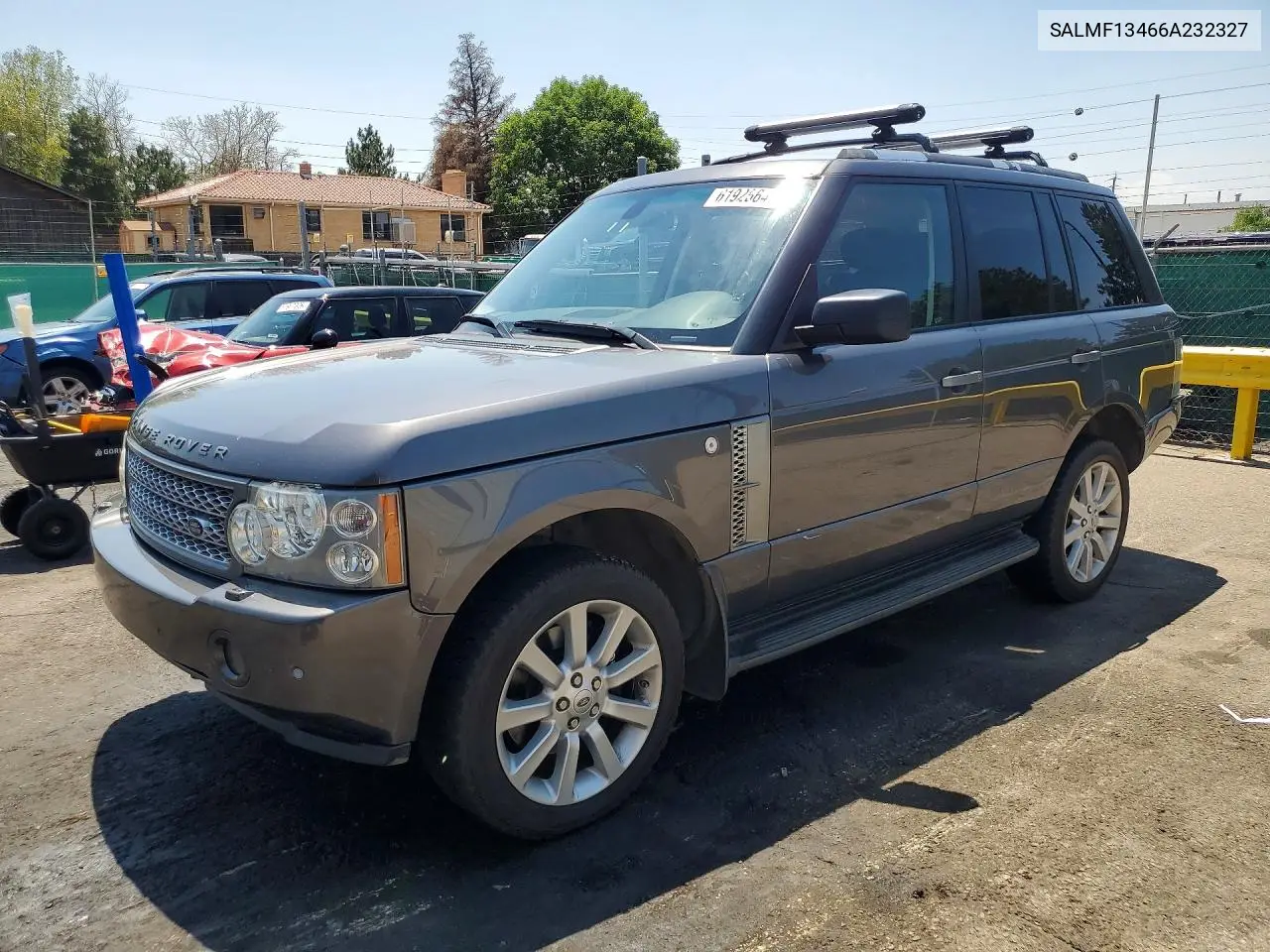 2006 Land Rover Range Rover Supercharged VIN: SALMF13466A232327 Lot: 61925646