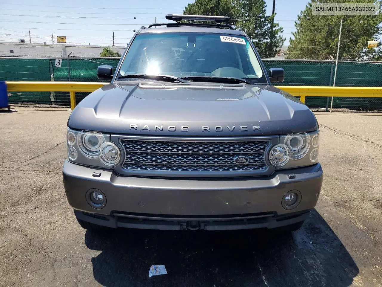 2006 Land Rover Range Rover Supercharged VIN: SALMF13466A232327 Lot: 61925646