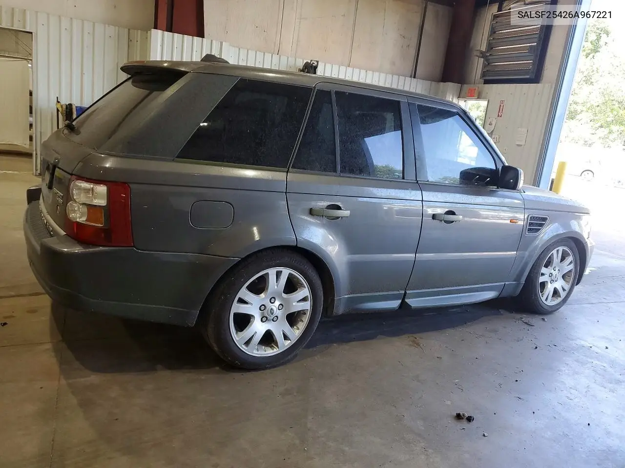 2006 Land Rover Range Rover Sport Hse VIN: SALSF25426A967221 Lot: 62165796