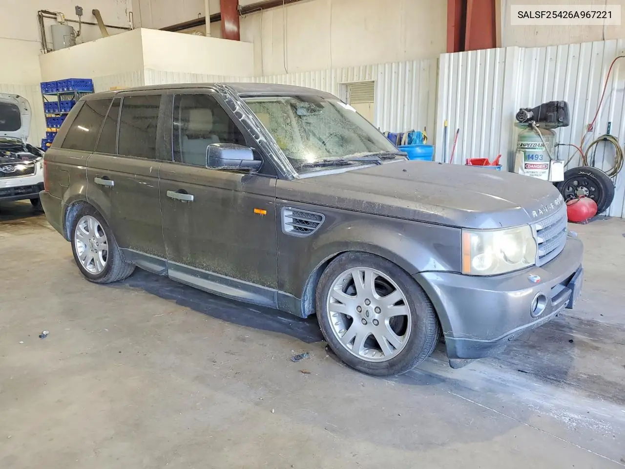 2006 Land Rover Range Rover Sport Hse VIN: SALSF25426A967221 Lot: 62165796