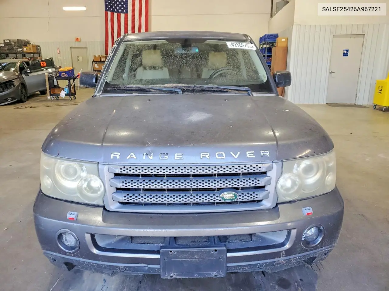 2006 Land Rover Range Rover Sport Hse VIN: SALSF25426A967221 Lot: 62165796