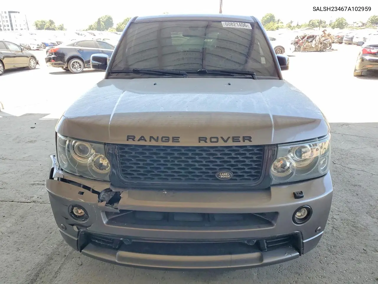 2007 Land Rover Range Rover Sport Supercharged VIN: SALSH23467A102959 Lot: 60821406