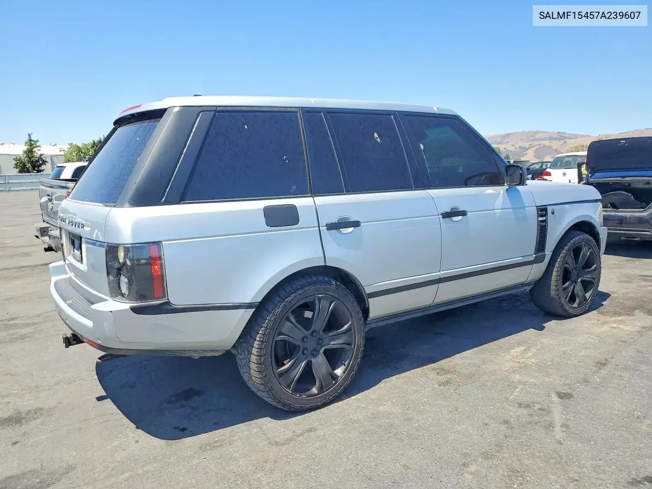 2007 Land Rover Range Rover Hse VIN: SALMF15457A239607 Lot: 61557126