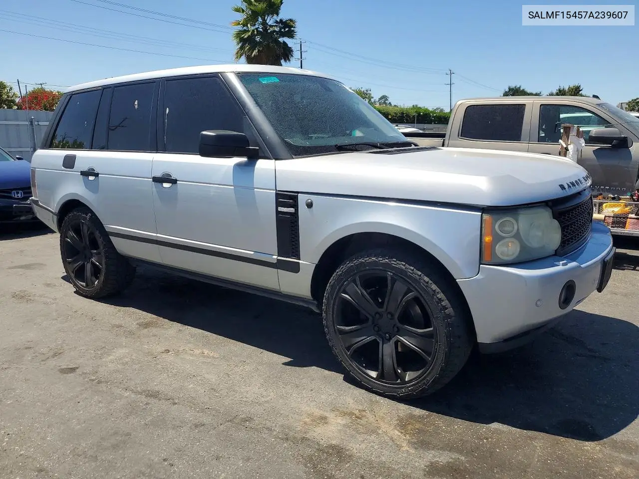 2007 Land Rover Range Rover Hse VIN: SALMF15457A239607 Lot: 61557126