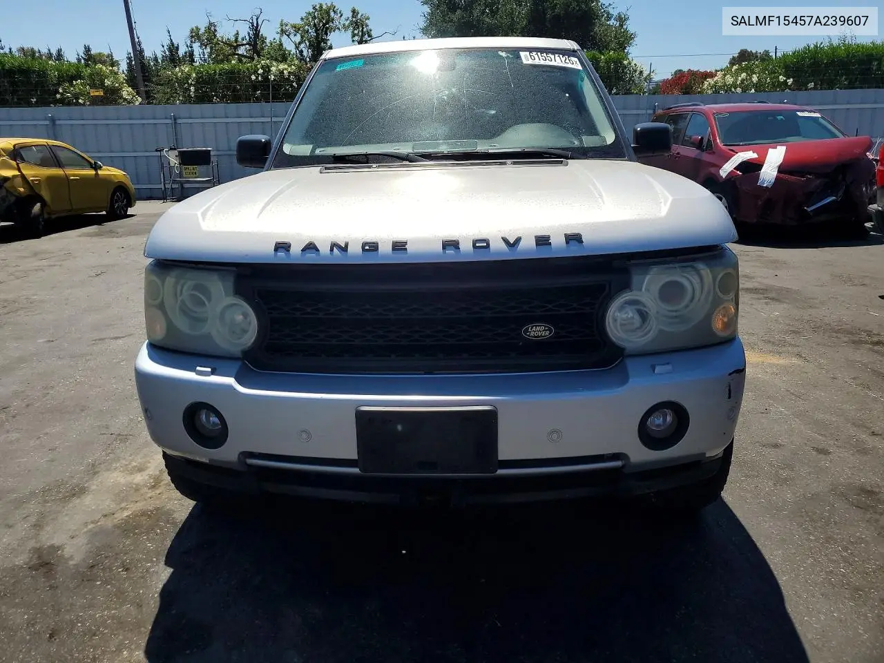 2007 Land Rover Range Rover Hse VIN: SALMF15457A239607 Lot: 61557126