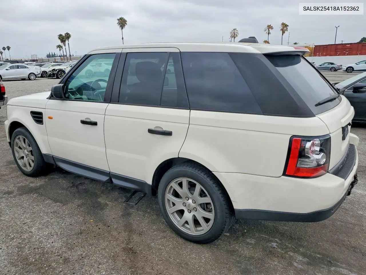 2008 Land Rover Range Rover Sport Hse VIN: SALSK25418A152362 Lot: 57967246
