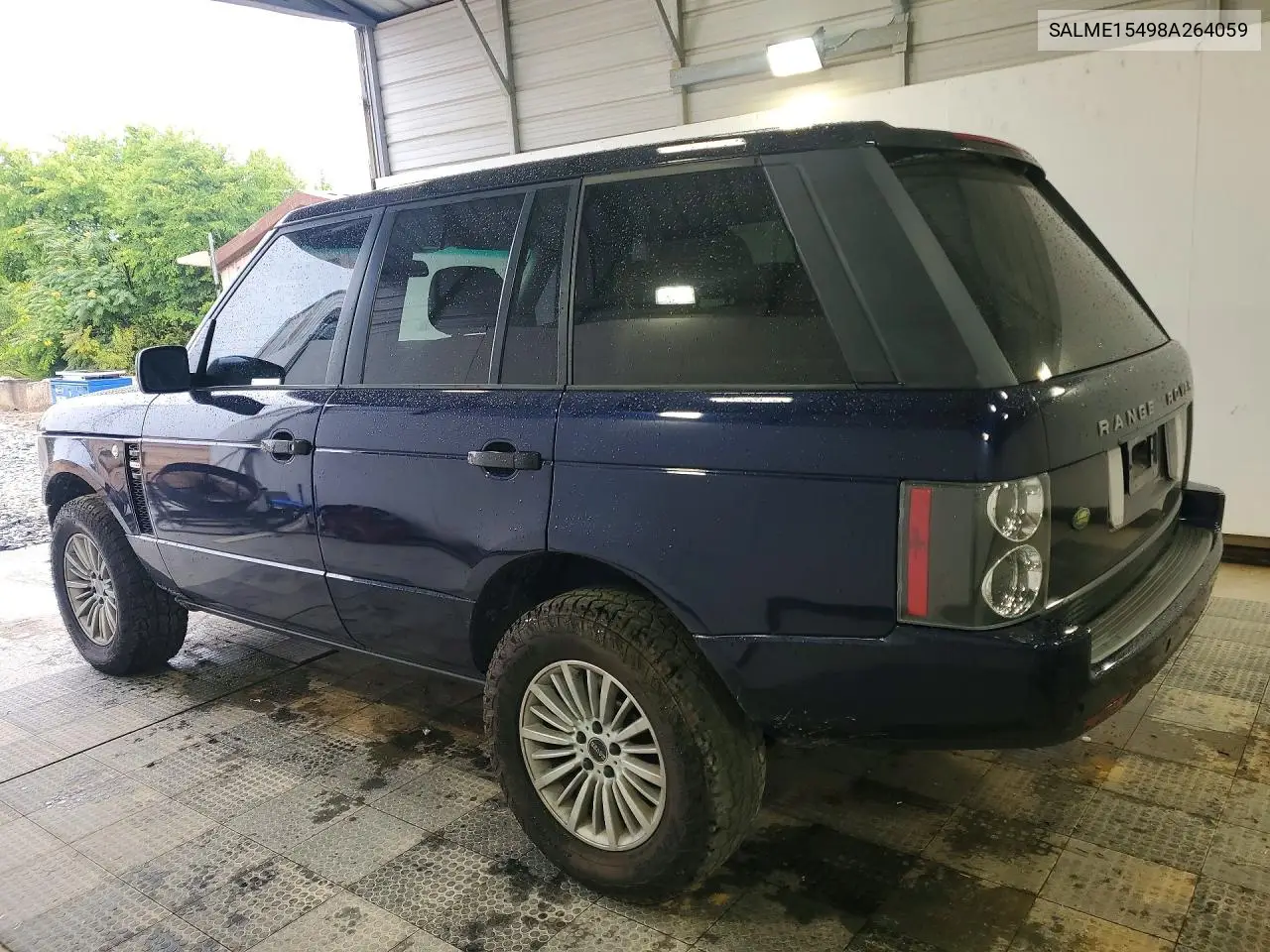 2008 Land Rover Range Rover Hse VIN: SALME15498A264059 Lot: 59020216