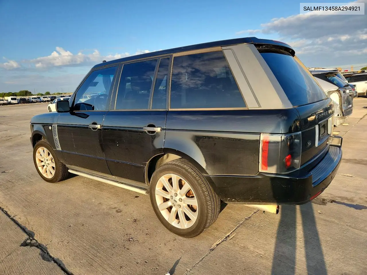 2008 Land Rover Range Rover Supercharged VIN: SALMF13458A294921 Lot: 61120686