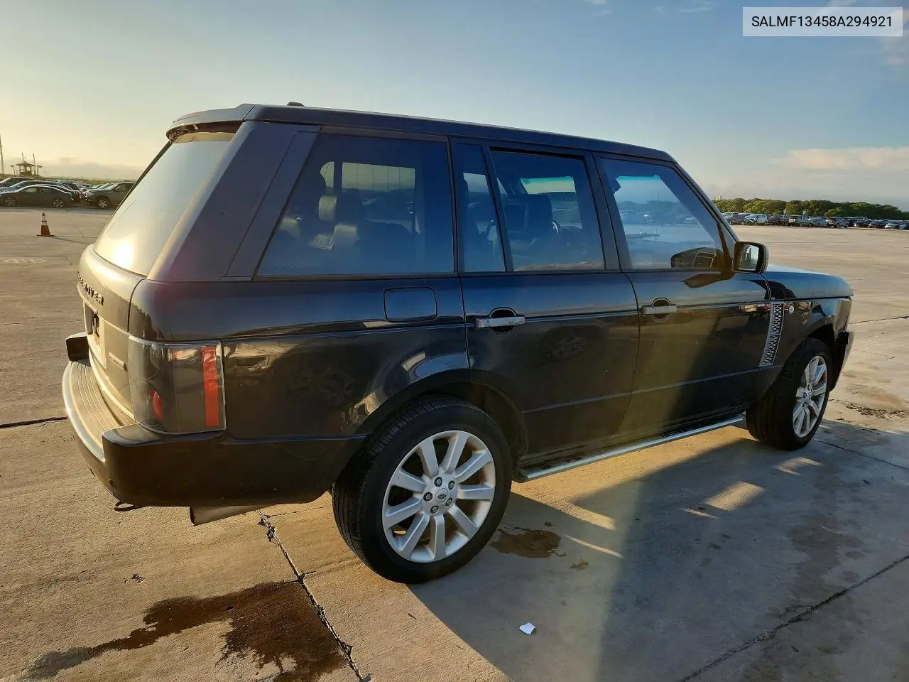 2008 Land Rover Range Rover Supercharged VIN: SALMF13458A294921 Lot: 61120686
