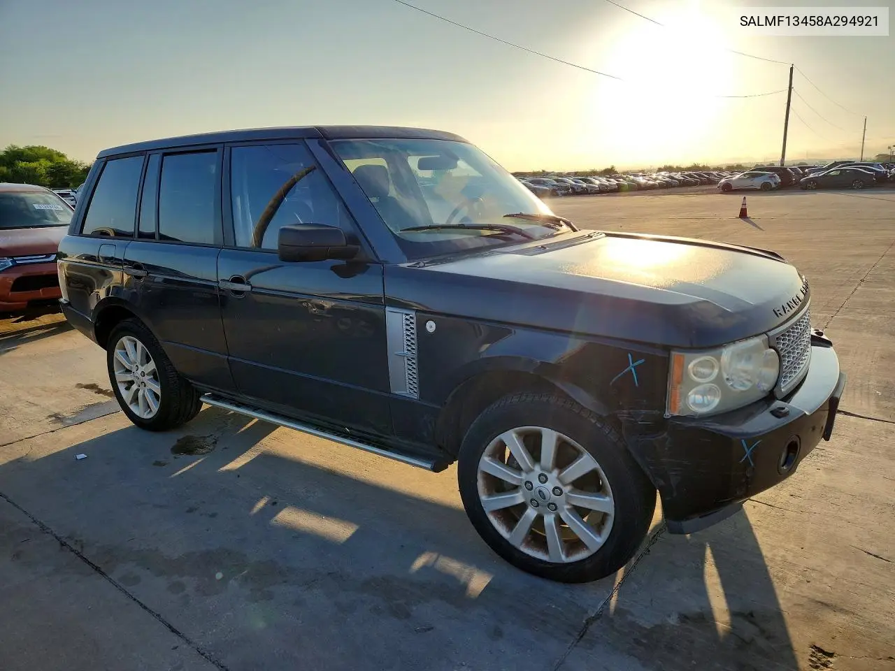 2008 Land Rover Range Rover Supercharged VIN: SALMF13458A294921 Lot: 61120686