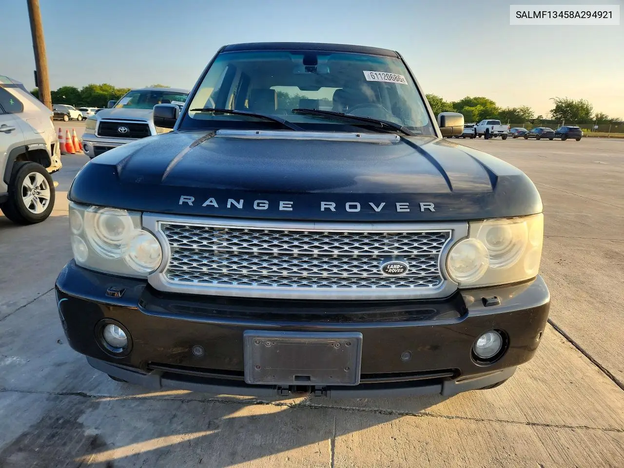 2008 Land Rover Range Rover Supercharged VIN: SALMF13458A294921 Lot: 61120686