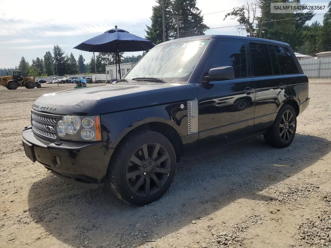 2008 Land Rover Range Rover Supercharged VIN: SALMF13428A283567 Lot: 62002636
