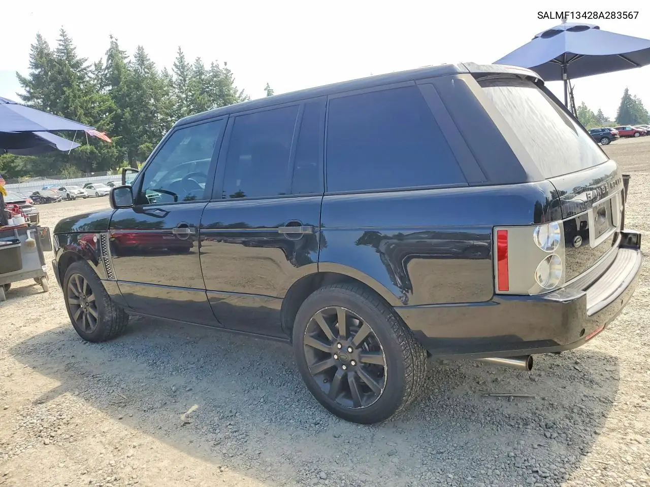 2008 Land Rover Range Rover Supercharged VIN: SALMF13428A283567 Lot: 62002636