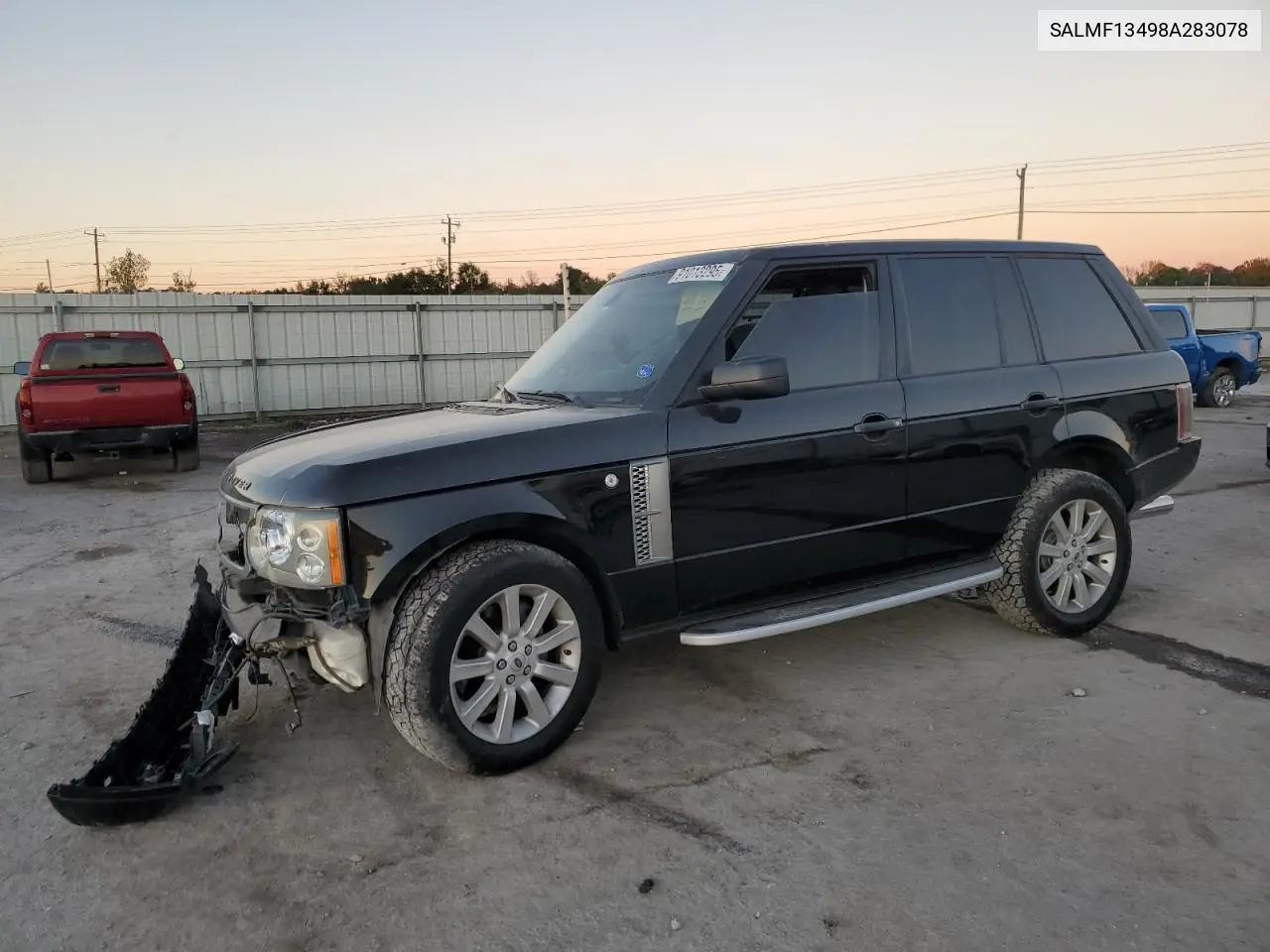 SALMF13498A283078 2008 Land Rover Range Rover Supercharged