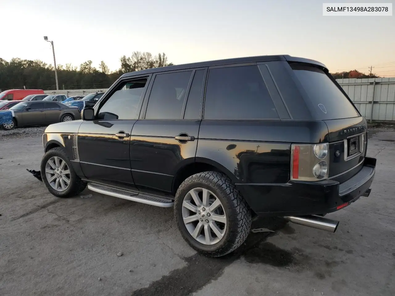 SALMF13498A283078 2008 Land Rover Range Rover Supercharged