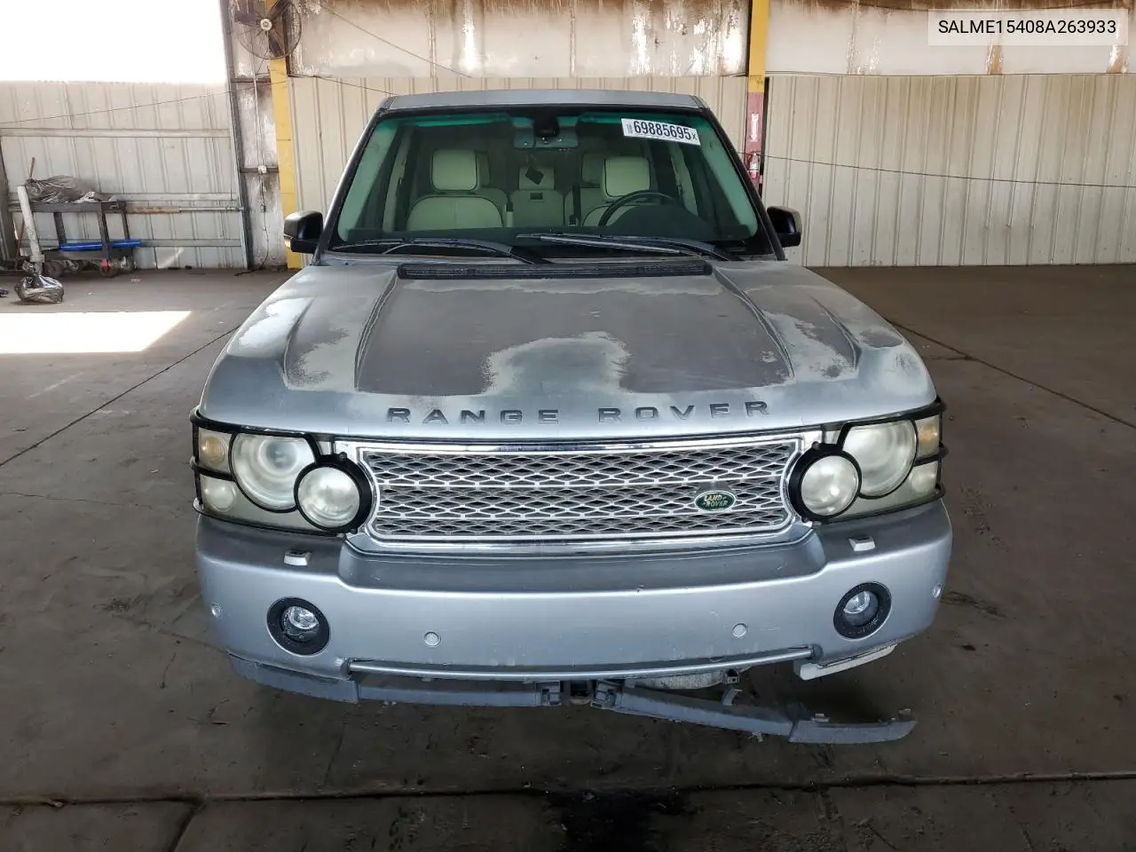 SALME15408A263933 2008 Land Rover Range Rover Hse