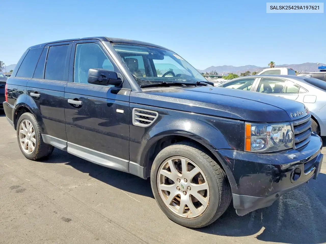 2009 Land Rover Range Rover Sport Hse VIN: SALSK25429A197621 Lot: 60186446