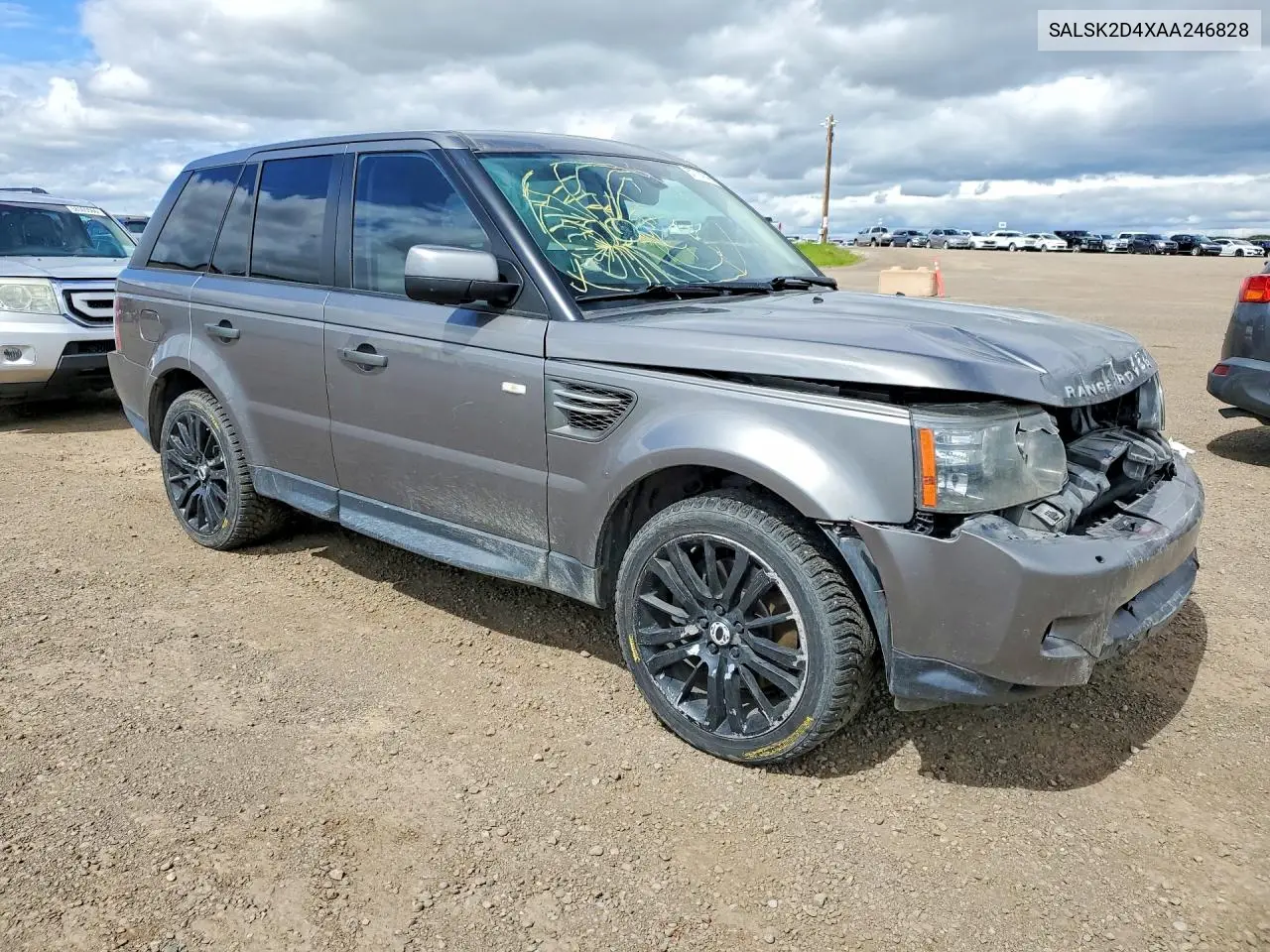 2010 Land Rover Range Rover Sport Lux VIN: SALSK2D4XAA246828 Lot: 57714746