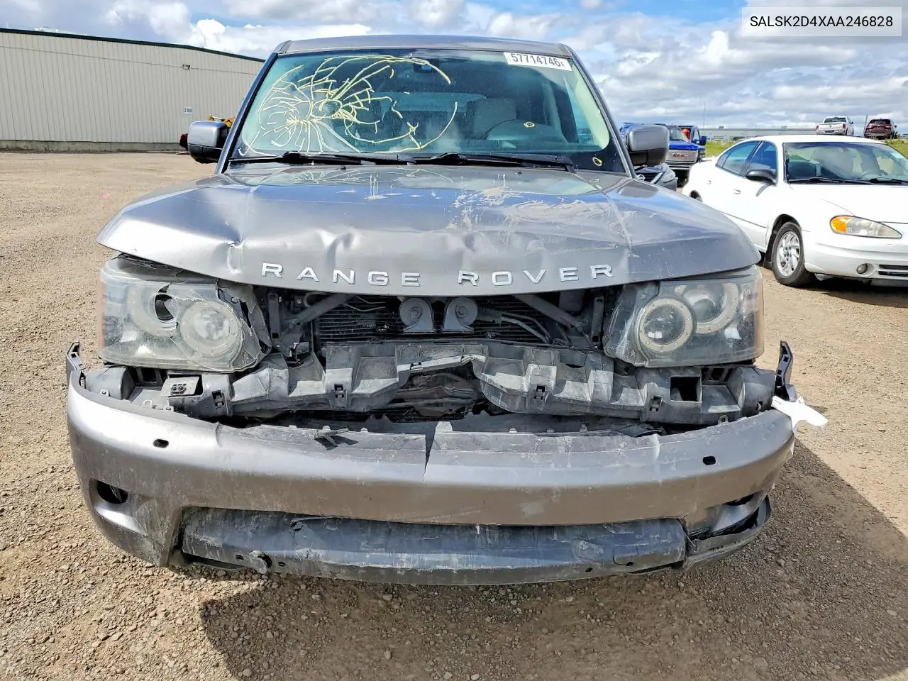 2010 Land Rover Range Rover Sport Lux VIN: SALSK2D4XAA246828 Lot: 57714746