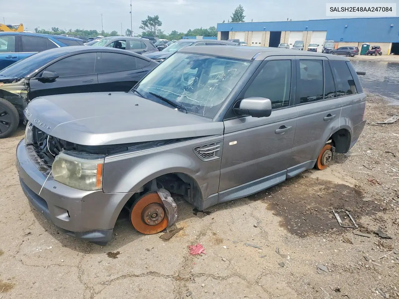 2010 Land Rover Range Rover Sport Sc VIN: SALSH2E48AA247084 Lot: 59705226
