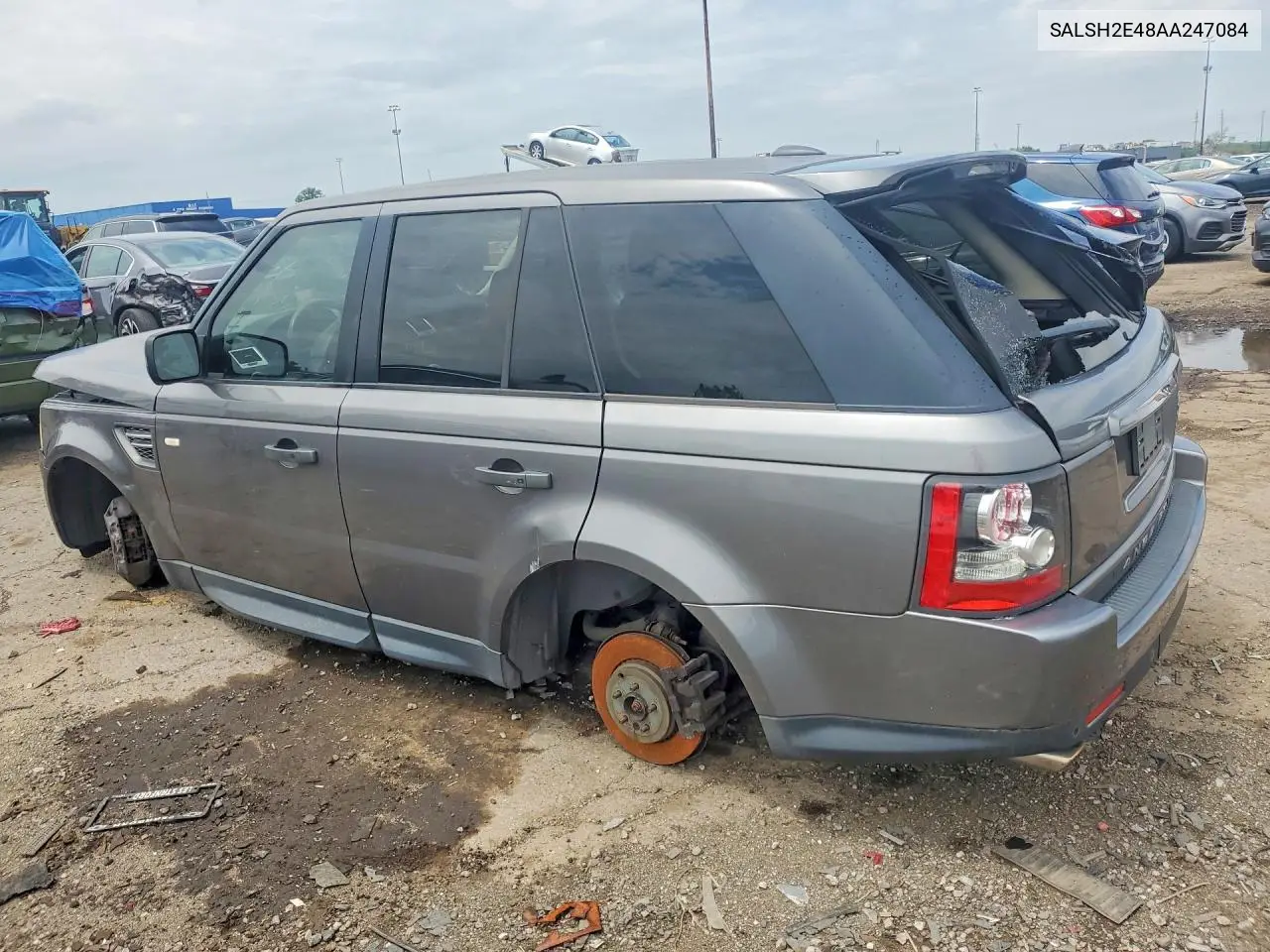 2010 Land Rover Range Rover Sport Sc VIN: SALSH2E48AA247084 Lot: 59705226