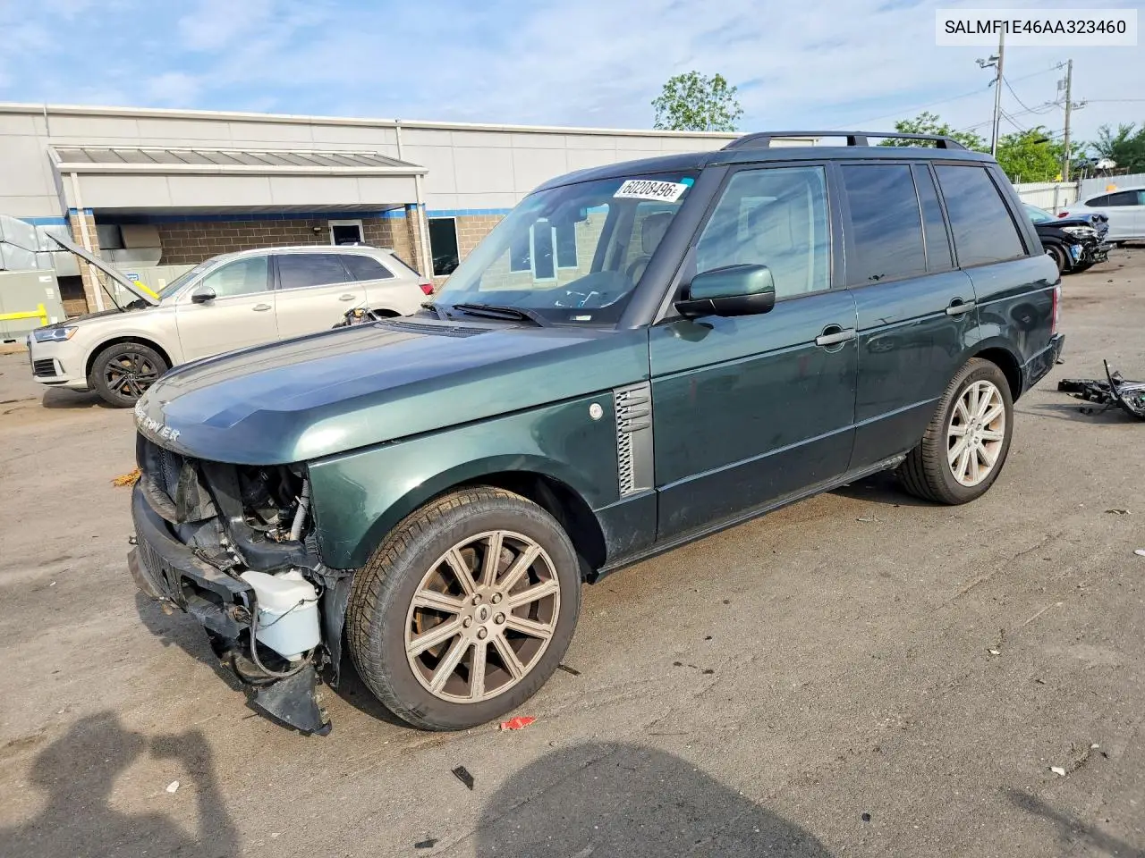 2010 Land Rover Range Rover Hse Luxury VIN: SALMF1E46AA323460 Lot: 60208496