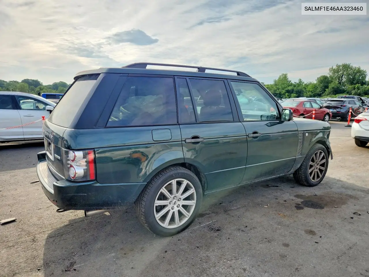 2010 Land Rover Range Rover Hse Luxury VIN: SALMF1E46AA323460 Lot: 60208496