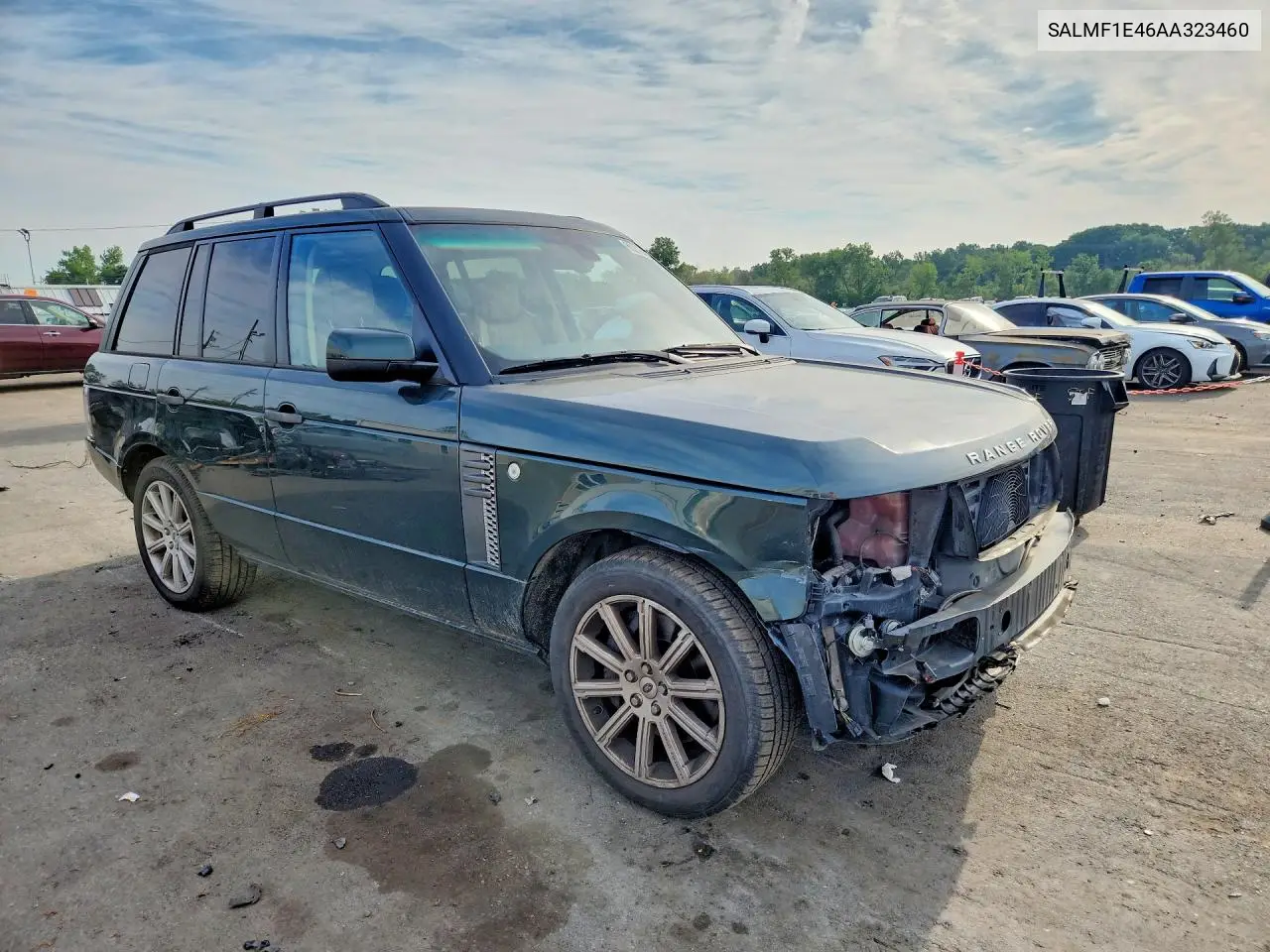 2010 Land Rover Range Rover Hse Luxury VIN: SALMF1E46AA323460 Lot: 60208496