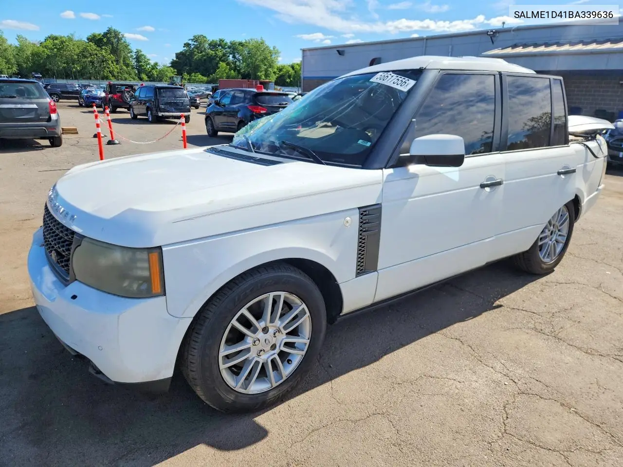 2011 Land Rover Range Rover Hse VIN: SALME1D41BA339636 Lot: 56617556