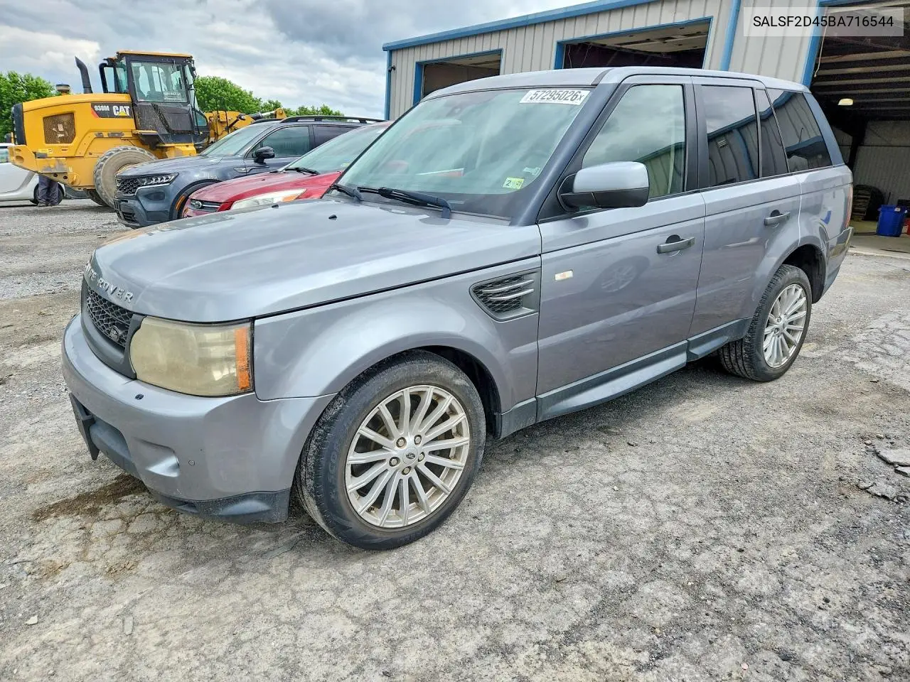 2011 Land Rover Range Rover Sport Hse VIN: SALSF2D45BA716544 Lot: 57295026