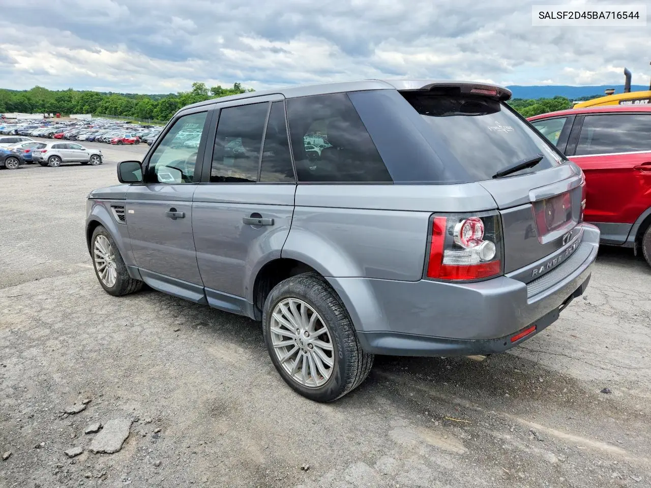 2011 Land Rover Range Rover Sport Hse VIN: SALSF2D45BA716544 Lot: 57295026