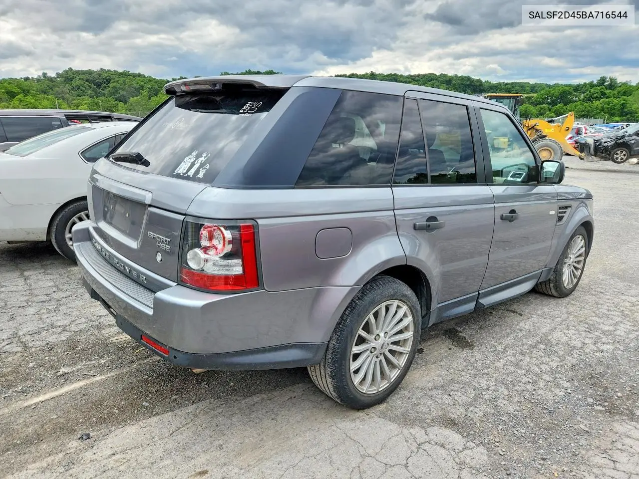 2011 Land Rover Range Rover Sport Hse VIN: SALSF2D45BA716544 Lot: 57295026