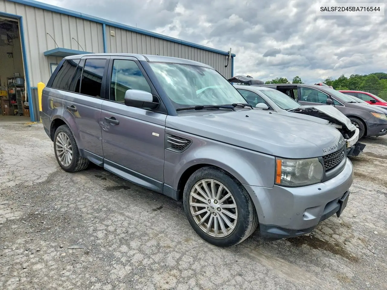 2011 Land Rover Range Rover Sport Hse VIN: SALSF2D45BA716544 Lot: 57295026