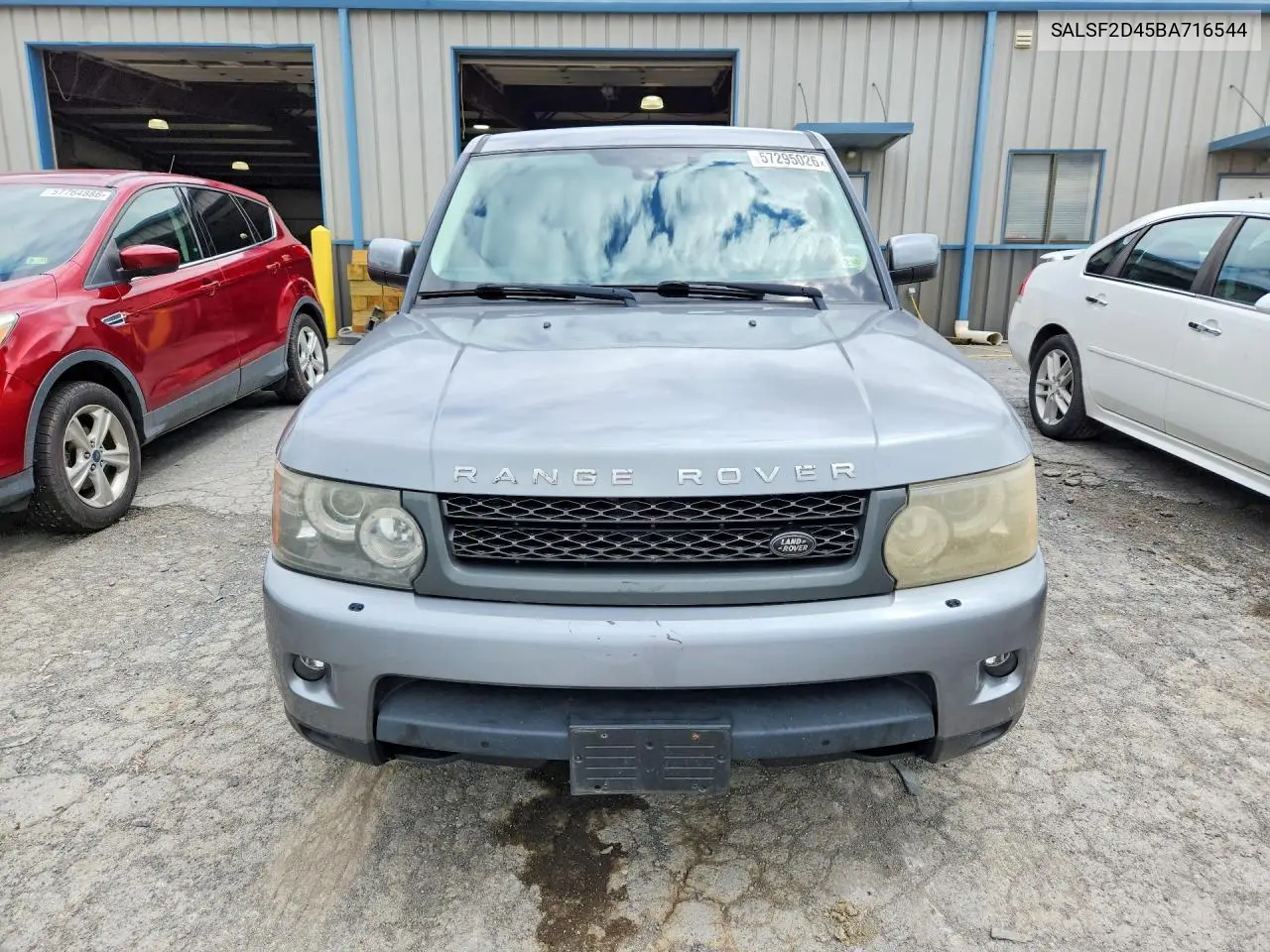 2011 Land Rover Range Rover Sport Hse VIN: SALSF2D45BA716544 Lot: 57295026