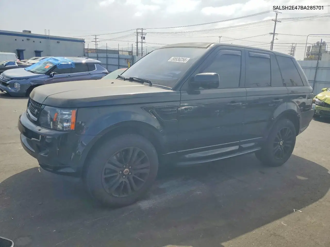 2011 Land Rover Range Rover Sport Sc VIN: SALSH2E47BA285701 Lot: 58936256