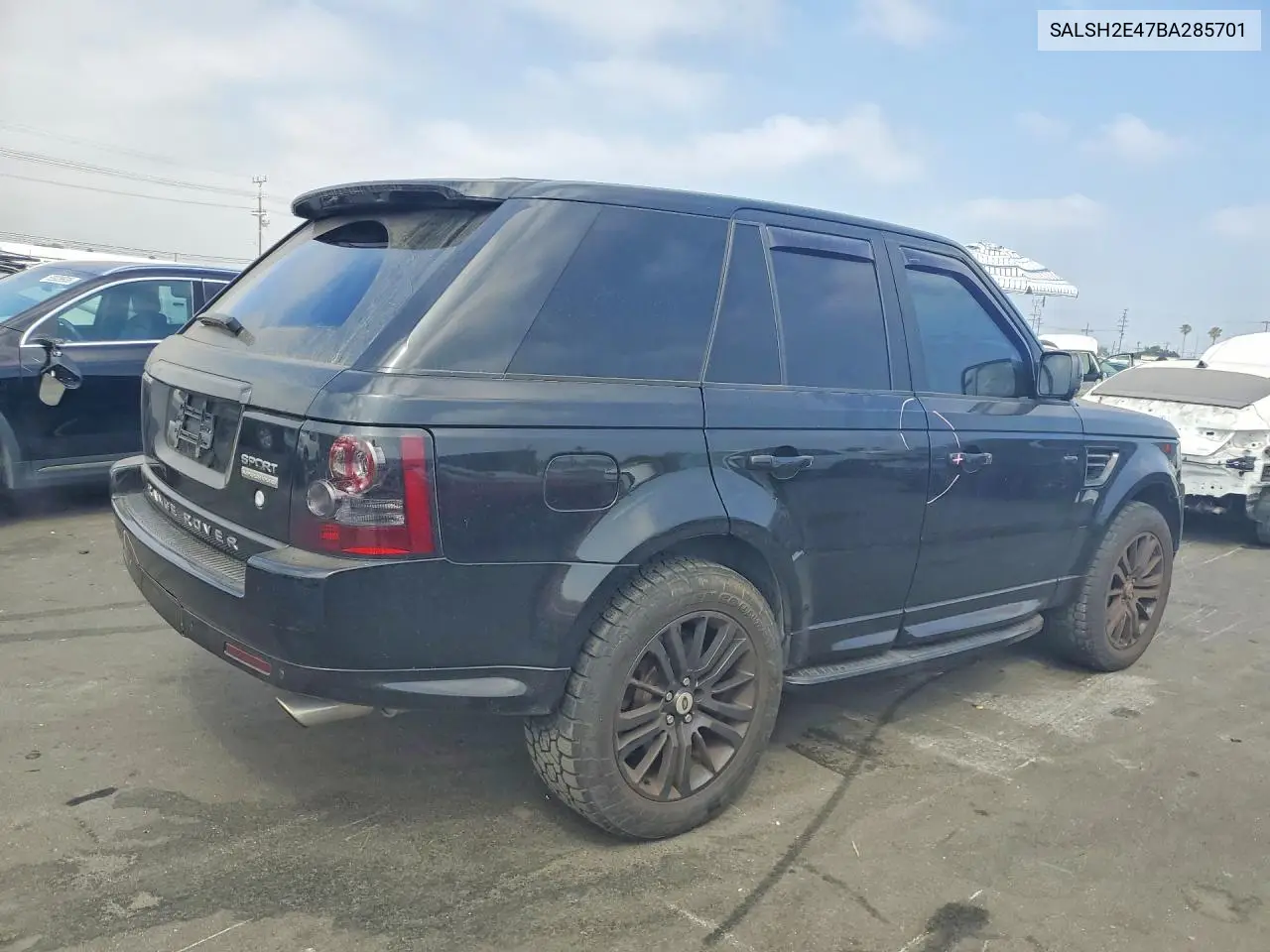 2011 Land Rover Range Rover Sport Sc VIN: SALSH2E47BA285701 Lot: 58936256
