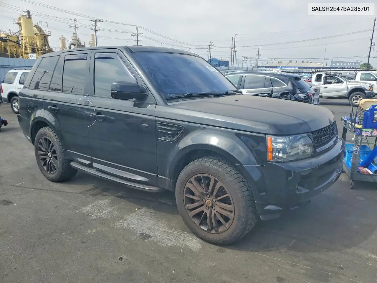 2011 Land Rover Range Rover Sport Sc VIN: SALSH2E47BA285701 Lot: 58936256