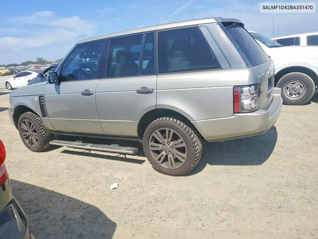 2011 Land Rover Range Rover Hse Luxury VIN: SALMF1D42BA351470 Lot: 59713966