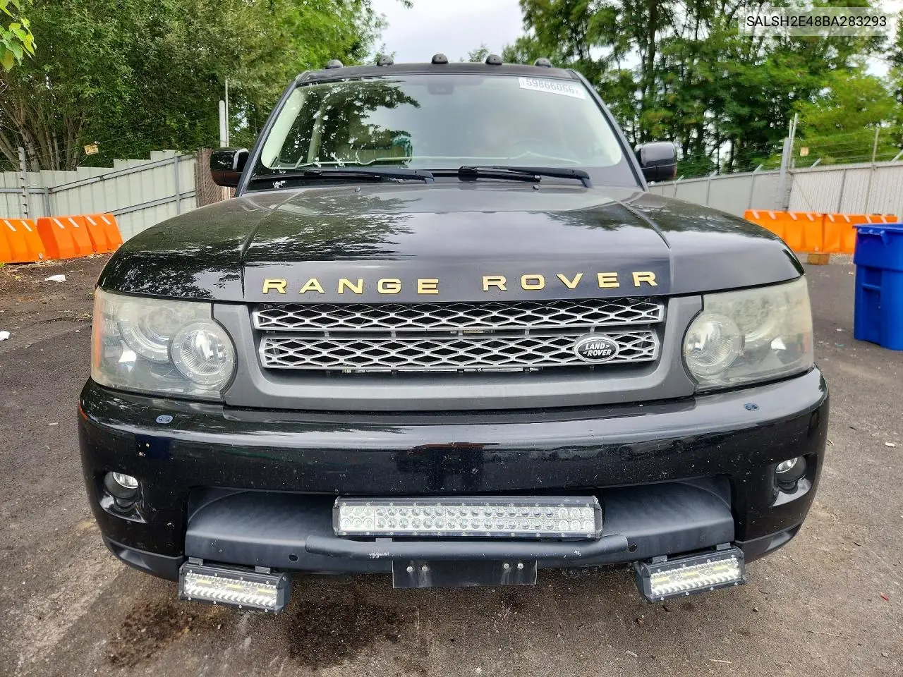 2011 Land Rover Range Rover Sport Sc VIN: SALSH2E48BA283293 Lot: 59866066