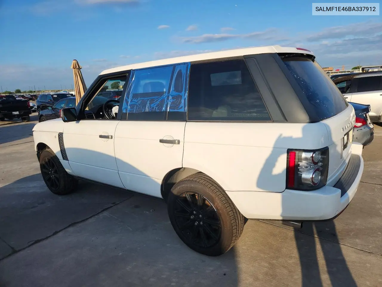 2011 Land Rover Range Rover Hse Luxury VIN: SALMF1E46BA337912 Lot: 60072706