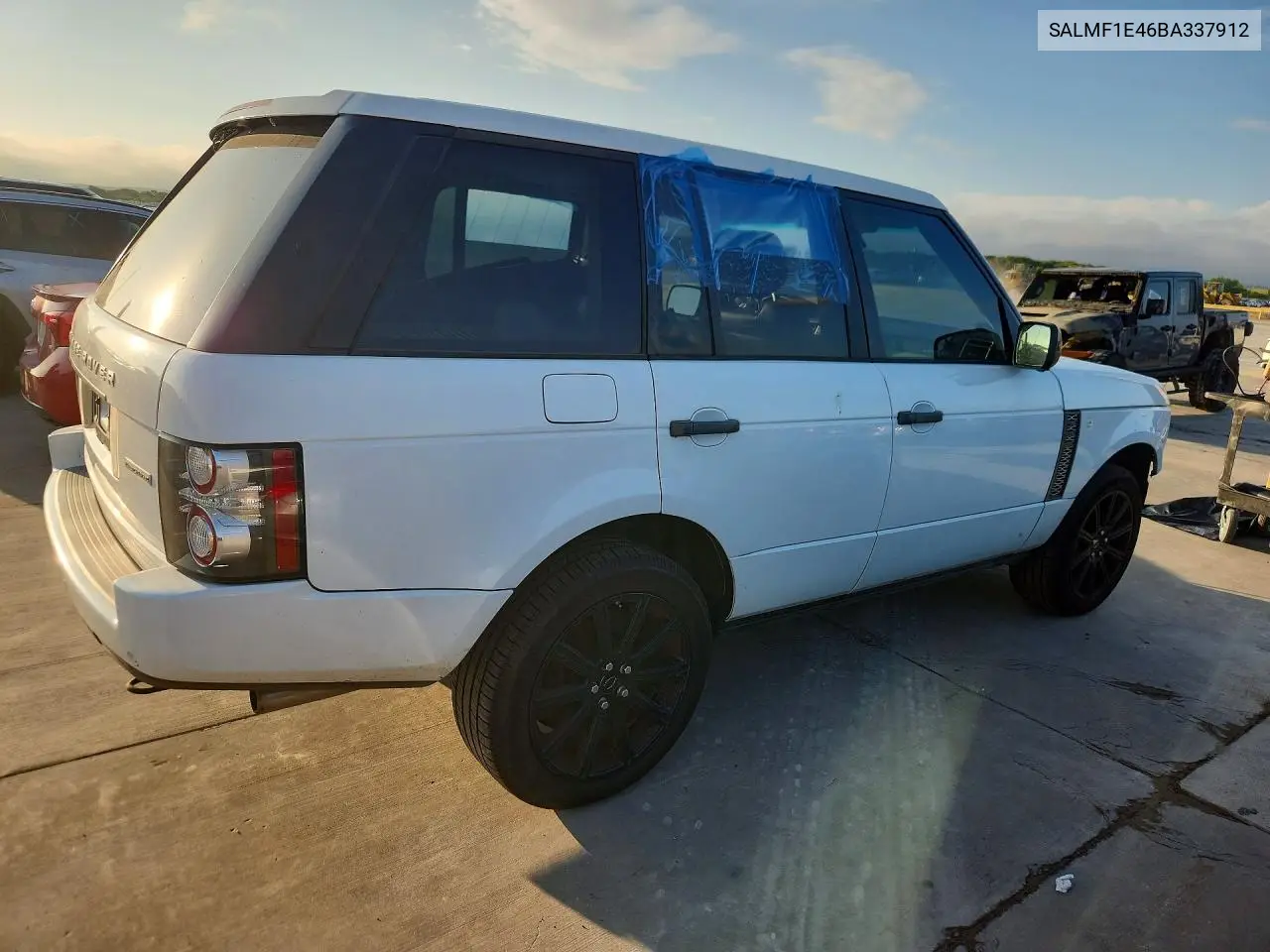 2011 Land Rover Range Rover Hse Luxury VIN: SALMF1E46BA337912 Lot: 60072706